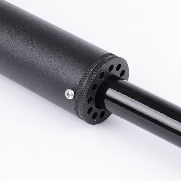 Bærbar sykkel fotpumpe sykkeldekk luftpumpe mini fotpumpe, 120PSI automatisk reversible ventiler, med multifunksjons ballnål