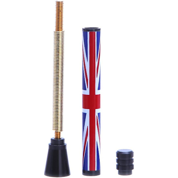 Xuniu Kort UK Union Jack Flaggantenne for Mini Cooper S Countryman R55 R56