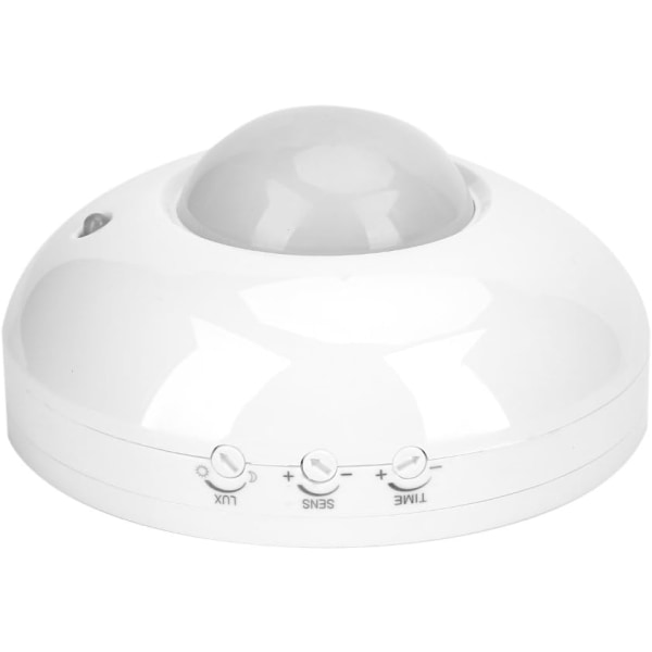 Bevegelsessensor LED-taklamper, innfelt montering, for kjøkkenkorridor baderom, justerbar kroppsbevegelse, infrarød deteksjon, varm hvit