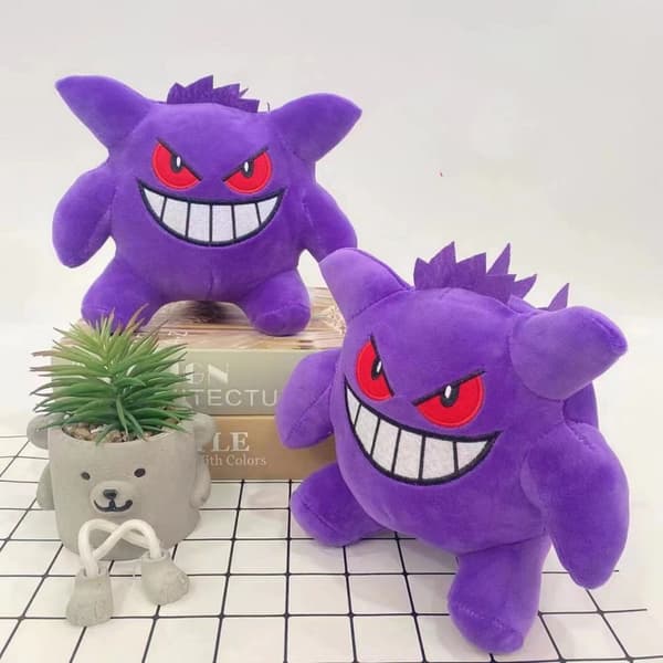 20cm Gengar plysjleketøy, lilla