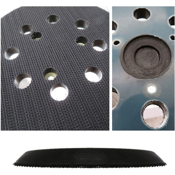 Tilbehør Medium Hard Sanding Pad (til maling, spartel, 8 huller, 125mm, Acce