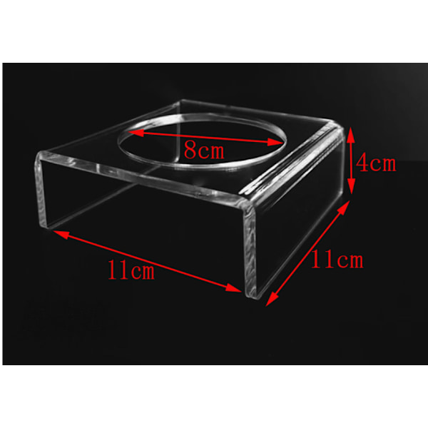 Pieces Ball Display Stativ Holder, Akryl Ball Holder, Ball Display Stativ Holder, Transparent Ball Holder for Basketball Fotball Volleyball Rugby