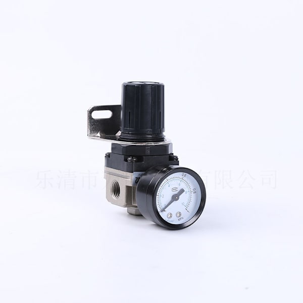 Lufttrycksregulator, AR2000-02 G1/4 Luftdriven kompressor med mätare,