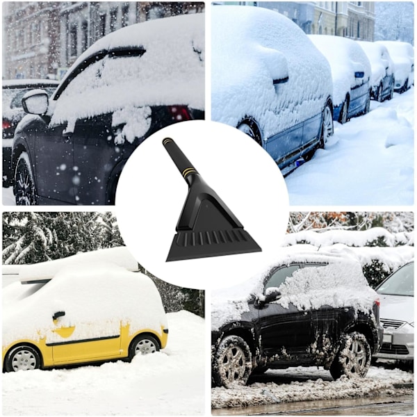 Is-skrapor för bilruta, liten snöskovel - Ergonomisk halkfri liten is-skrapa för bilruta - Bärbara snöröjningsverktyg