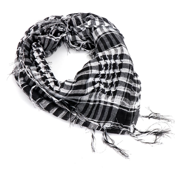 Palestina Sjal vit scarf Palestina svart