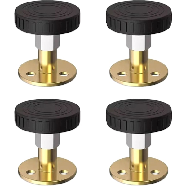 4 stk. Hodegavl Stabilisator Anti-Rist Stopper for Sengeramme, Hodegavl, Sengeside, Skap, Sofa Hodegavl Fiksator Justerbar Gjenget Sengeramme