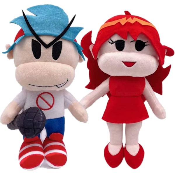 Friday Night Funkin -pehmolelut Spooky Slid ja Pump Plushies Boyfriend Girlfrien