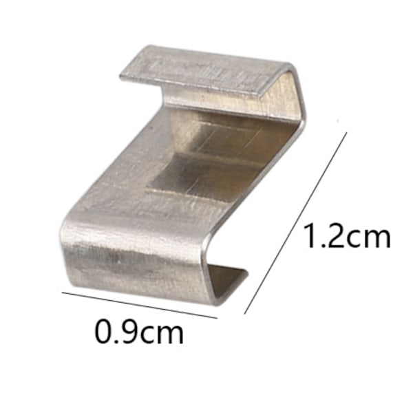 30 st Rostfria Stål Z-Klämmor kompatibla med Fixering av Aluminiumväxthus, Polykarbonatglasskivor