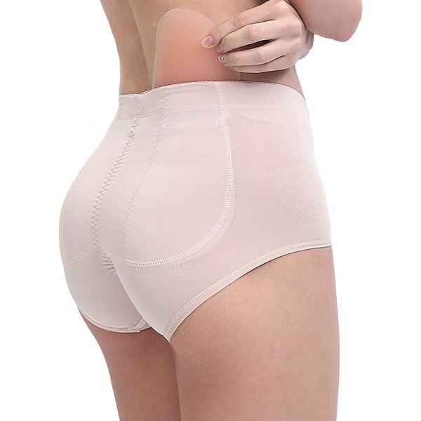 Silikon Butt Pads Butt Enhancer Underkläder Silikon vadderade trosor för W