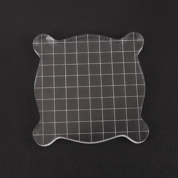 2 kpl läpinäkyvää leimasin lisävarusteita Scrapbook koriste Scrapbook