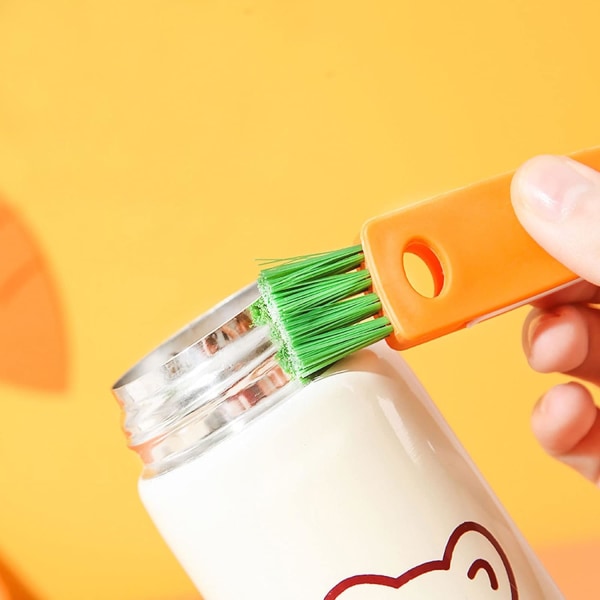 3 PCS 3 i 1 Tiny Bottle Cup Lid Detail Brush Straw Cleaner Tools Water Bot