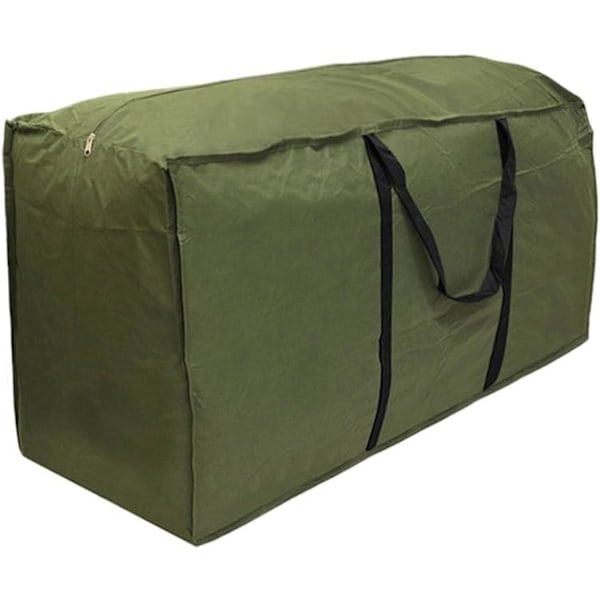 Förvaringsväska för trädgårdsmöbelkuddar: 173 x 76 x 51 cm Grön