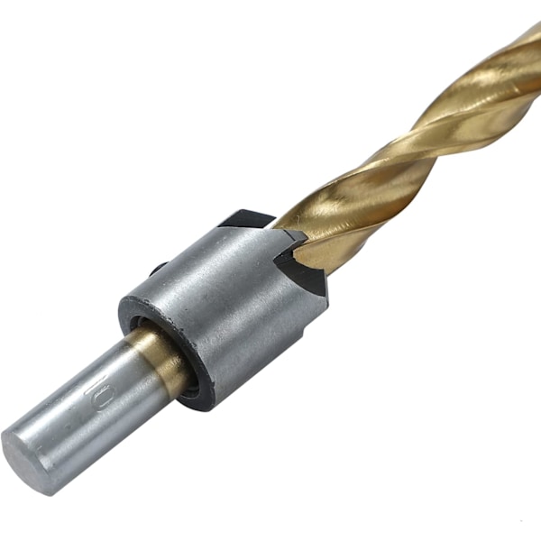 Trespir med senk 7 deler, 3-10mm 5 fløyter trespir D