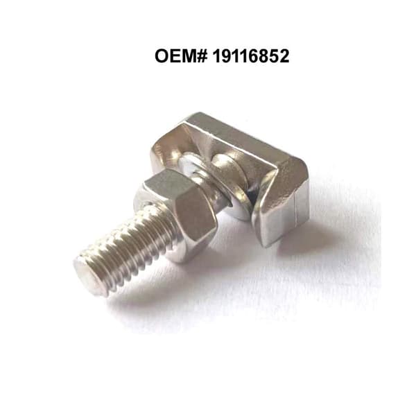 4 stk. batteripoler til bil, batteripoler i rustfritt stål 19116852 Rep