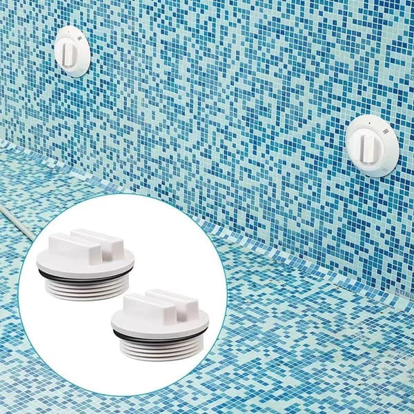 Skimmer tilbehør Kort vinterhætte med O-ring 1,5'' Hvid