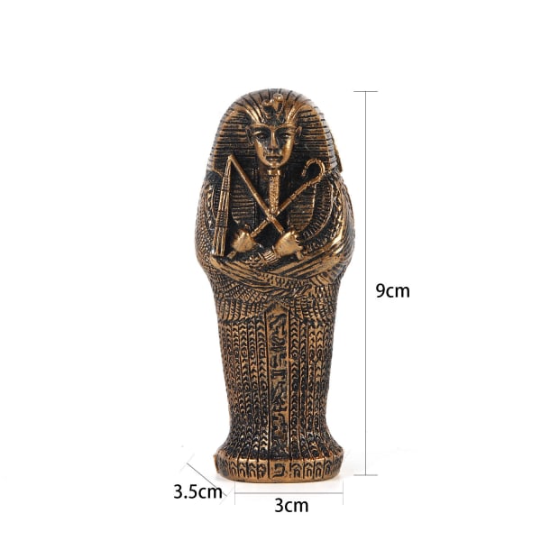 1 sett Queen of the Nile Resin Egyptian Mummy