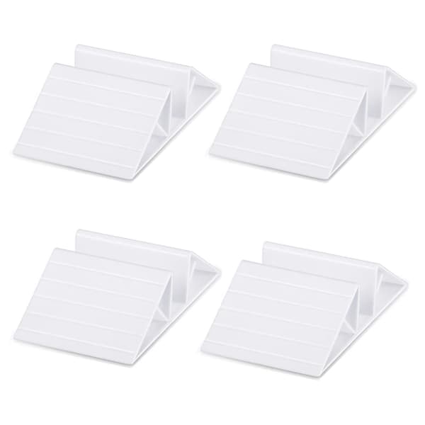Fristående husdjursgrind i metall, stödben, triangulärt stödben, 4-pack