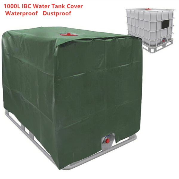Presenning Cover, Presenning för 1000L Tank, Anti-Dust Anti-UV Anti-Rain