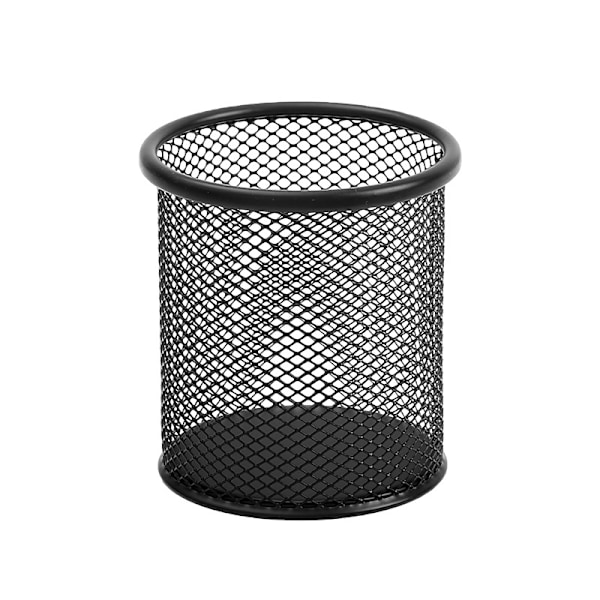 PCS Metalliset Kynätelineet, Pyöreät Metalliset Kynätelineet, Monitoiminen Verkkokynäteline, Kynäteline, Toimiston ja Kodin Järjestäminen, Musta