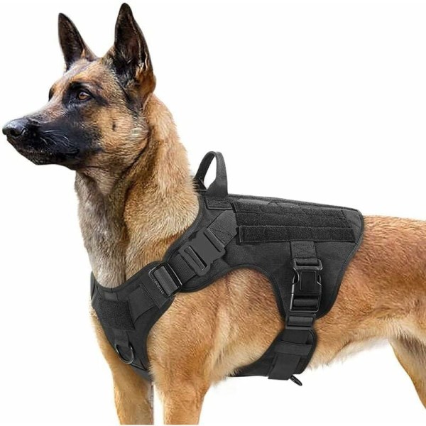 Tactical Dog Valjaat M musta, Triomphe rengasliivit sotilastyökoirille,