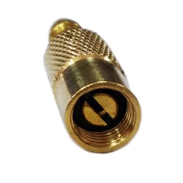 2 st Brass Bil Däck Chuck Bil Däck Luftpump Ventilkontakt 6mm Koppar Tillbehör