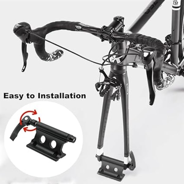 Cykelgaffelhållare, Aluminiumlegering Framgaffelhållare, Snabbfrigörande Cykelgaffel Fästfäste för Lastbil, SUV och Släpvagn