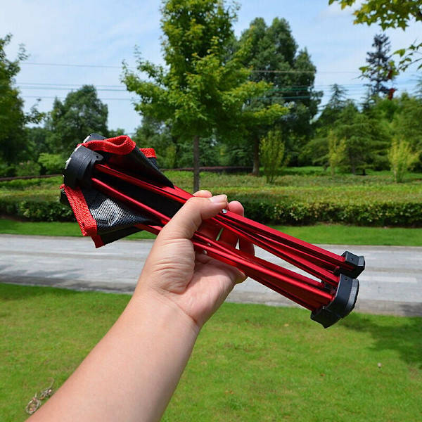 Fällbar campingpall Mini pall Campingstol Bärbar fällbar sits för Fi