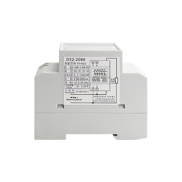 Enfas elektrisk mätare digital elektrisk mätare AC 40300V 100A Ele
