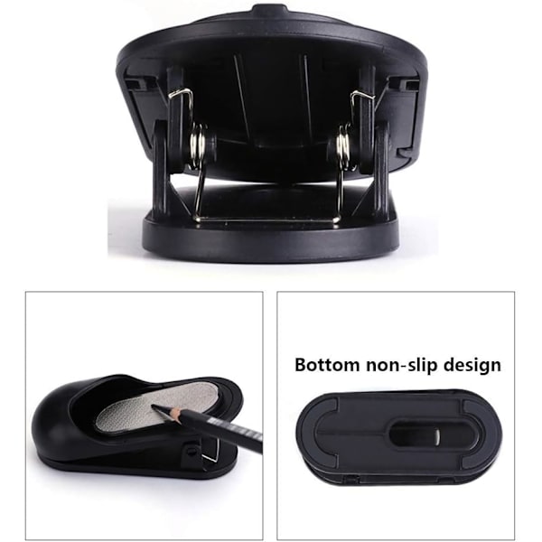 1 stk. Kulspidser Blyantspidser Skitsepapir Klemme Klemme Blyant Bly Blyant Grinder