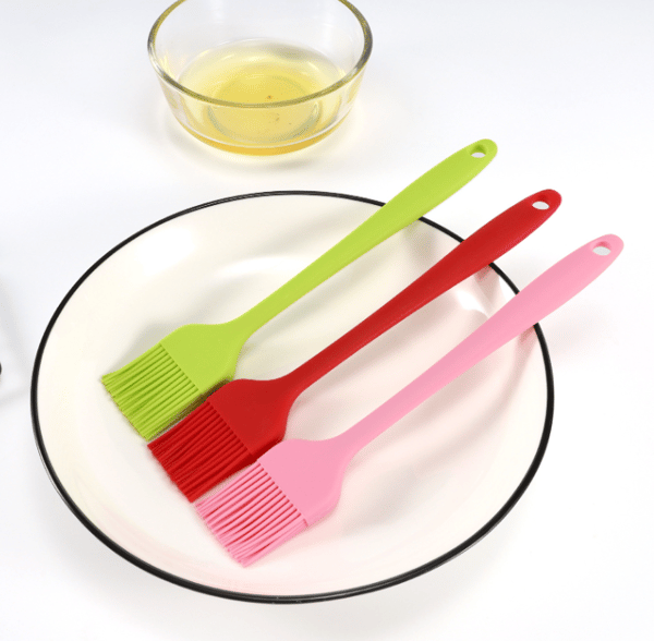 Premium silikonbasteborste, 3,5*21CM, rosa