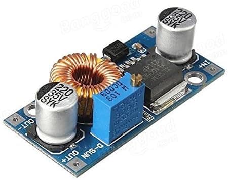 3 stk. DC-DC 5A 5-32V til 0,8-24V Trin-ned Regulator Modul Strømforsyning Volt