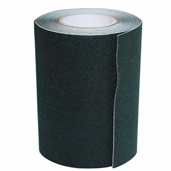 Selvklebende kunstig gressteip, plen skjøteteip, kunstig gress søm teip for å fikse grønt gressmatte (Grønn, 15cm x 10m)