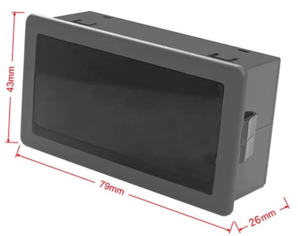 Digital display varvräknare, 4-siffrig LED digital varvräknare, varvtalsmätare