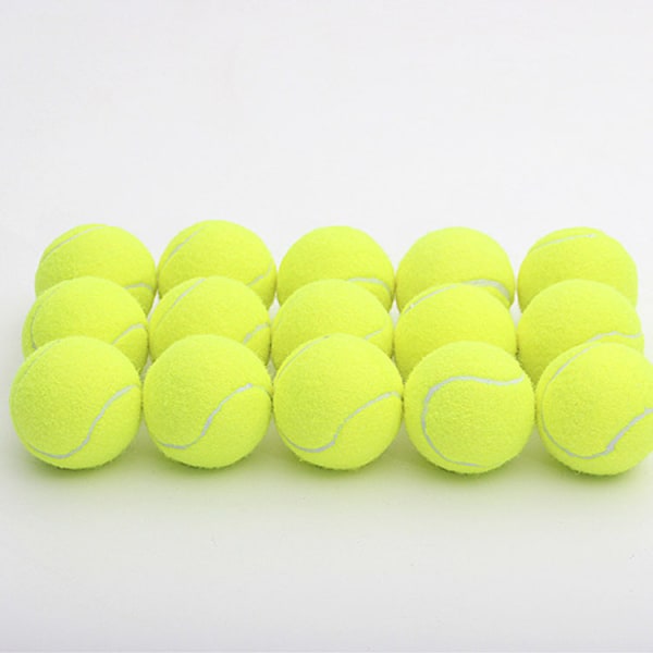 15stk Tennisball Cricekte ball Trening utendørs Sportsmoro