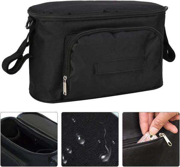Baby Stroller Bag Universal Stroller Opbevaringspose Vandtæt Stroller Organizer