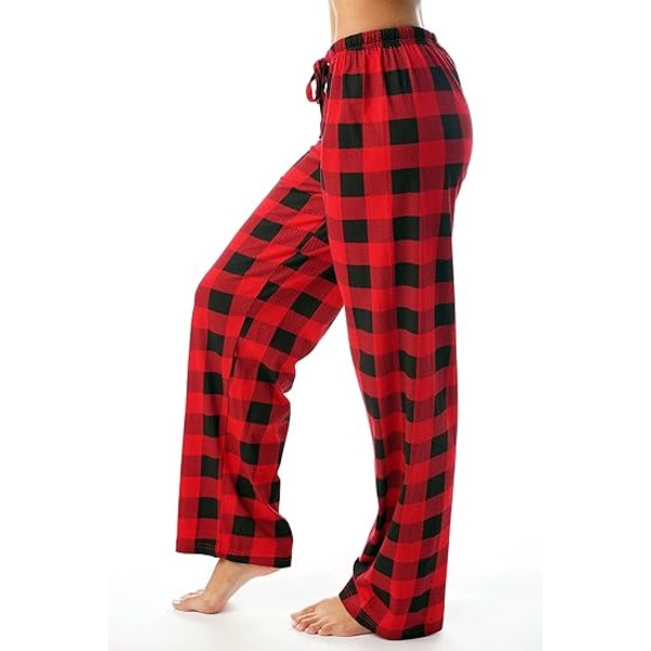 Damsoffa Pyjamasbyxor Sovkläder Buffalo Plaid Pyjamas XL