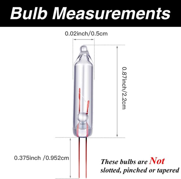 Frienda 1,13 Lumen, 2,5 Volt Mini Julgransbelysning