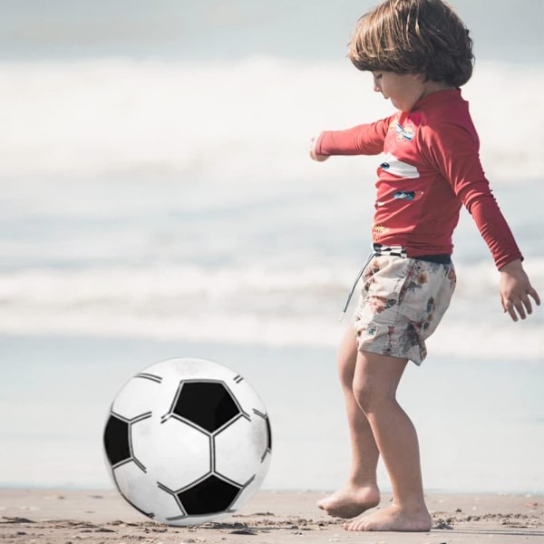 Pakke med 6 oppustelige strandbolde, oppustelige bolde strandbolde fodbolde til