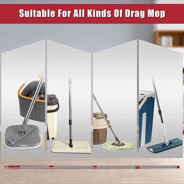Fiber Mopping Pad, Miljøvennlig 4PCS Effektiv Mopp Kl