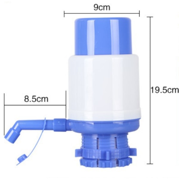 Vattenautomat med universell pump för flaska eller burk 5 L 8 L 10 L 2.5 L anti-dropp anpassningsbar manuell
