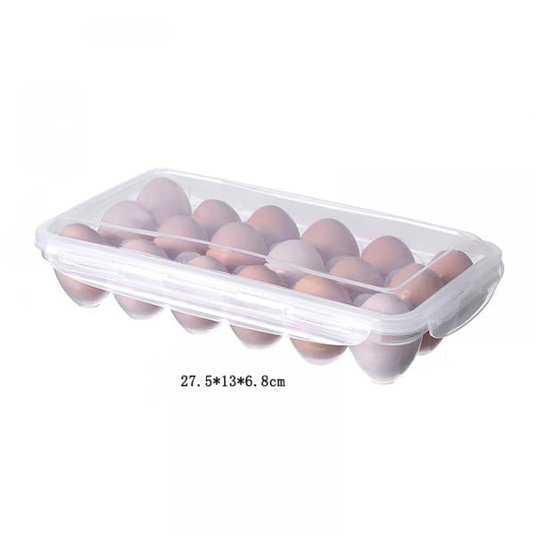 Kjøleskap Egg Oppbevaringsboks Beholder