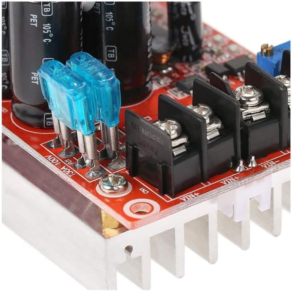 1200W 20A DC-omformer Boost Step-up Strømforsyningsmodul kompatibel Bil 8-60V til 1