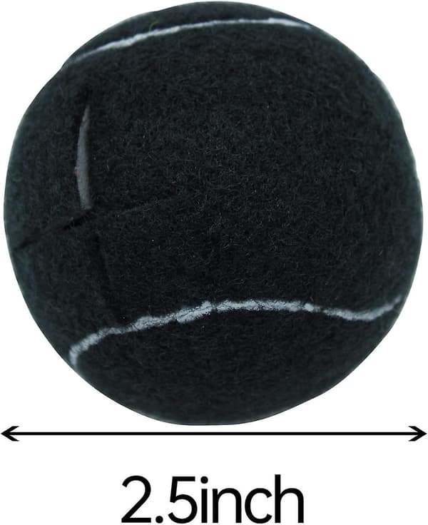 4 st tennisbollar för möbelben och golvskydd
