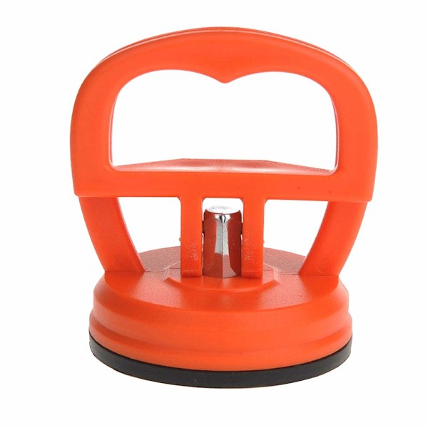 Sugkoppsset med 2 stycken, för karossarbete, kakel, fönster, mini-sugkoppar för mobilreparation, orange