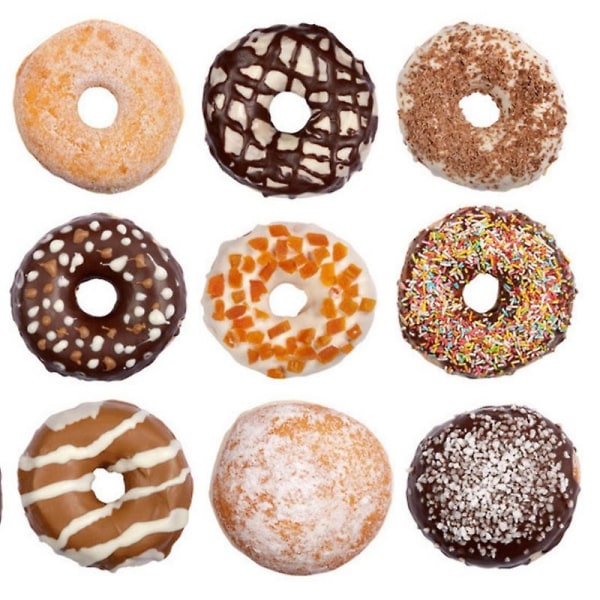 2 stk. Donutform DIY kagebrød bageforme wienerbrød desserter skæremaskine cupcake
