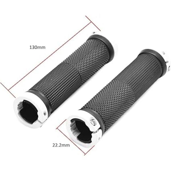 1 par sykkelstyrehåndtak MTB BMX-håndtak Lengde 13 cm Diameter ca. 2