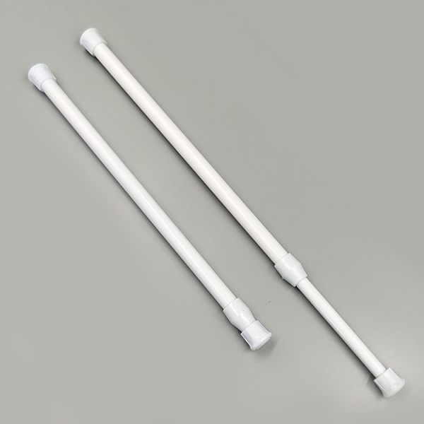 2 st gardinstänger 30-50 cm längd, för bistrogardiner, lätta gardiner