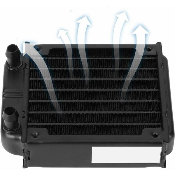 Vandkølet radiator, radiator vandkølesystem, til pc-computer varme