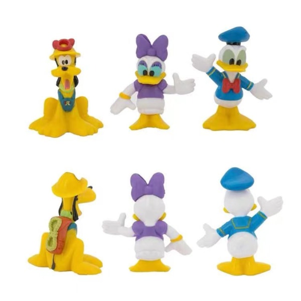 6 Pack Disney Mini Dolls Mickey Mouse Donald Duck Christmas Gifts