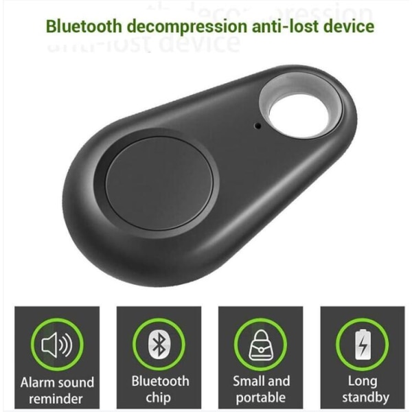 3PCS Bluetooth Intelligent Locator Tracker, GPS Tracker Smart Key Finder Lo